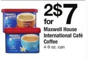 ACME Maxwell house international café coffee offer