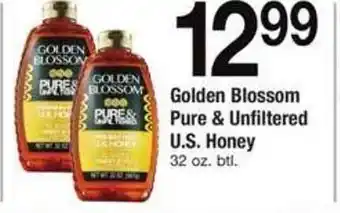 ACME Golden blossom pure & unfiltered u.s. honey offer