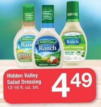 ACME Hidden valley salad dressing offer