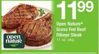 ACME Open nature grass fed beef ribeye steak offer