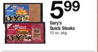 ACME Gary's quick steaks offer