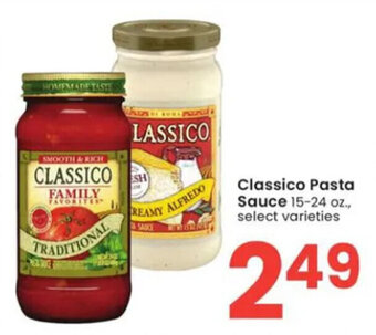 Albertsons Classico Pasta Sauce 15-24 oz. offer