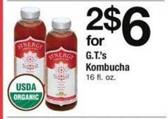 ACME G.t.'s kombucha offer