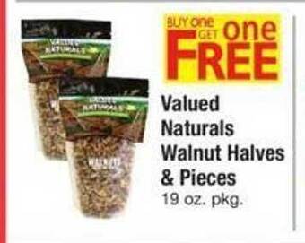 ACME Valued naturals walnut halves & pieces offer