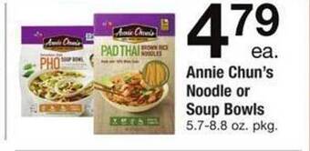 ACME Annie chun's noodle or soup bowls offer