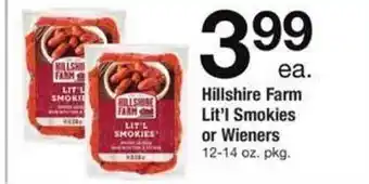 ACME Hillshire farm lit's smokies or wieners offer