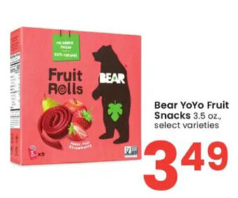 Albertsons Bear Yoyo Fruit Snacks 3.5 oz. offer