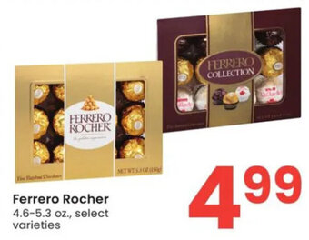 Albertsons Ferrero Rocher 4.6-5.3 oz. offer