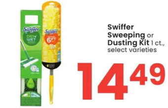 Albertsons Swiffer Sweeping or Dusting Kit offer