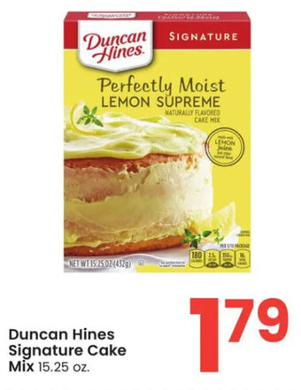 Albertsons Duncan Hines Signature Cake Mix offer