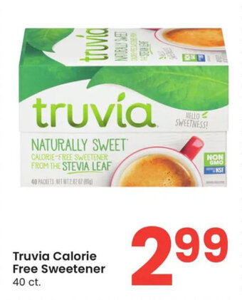 Albertsons Truvia Calorie Free Sweetener offer