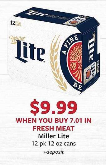 Fareway Miller lite offer