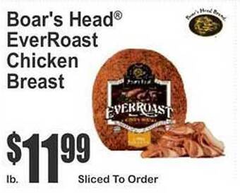 Key Food Boar's head everroast chicken breast offer