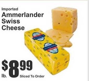Key Food Ammerlander swiss cheese offer