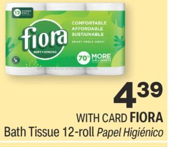 CVS Fiora bath tissue 12-roll offer