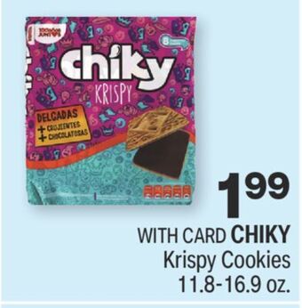 CVS Chiky krispy cookies 11.8-16.9 oz. offer