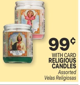 CVS Religious candles assorted offer
