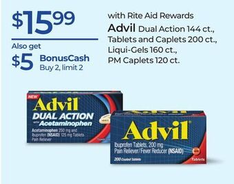 Rite Aid Advil offer