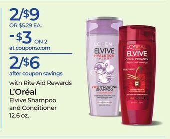 Rite Aid L'oréal offer