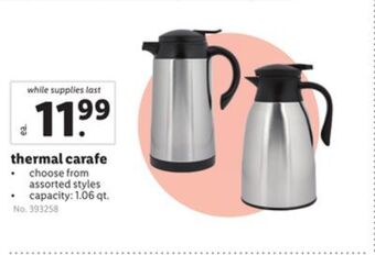 Lidl Thermal carafe offer