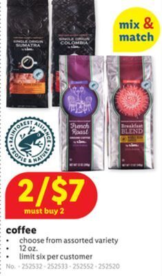 Lidl Coffee offer