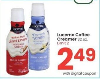 Albertsons Lucerne Coffee Creamer 32 oz. offer