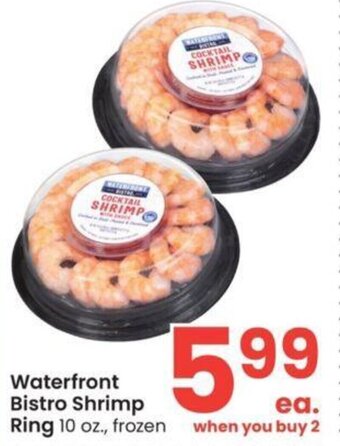 Albertsons Waterfront Bistro Shrimp Ring 10 oz. offer