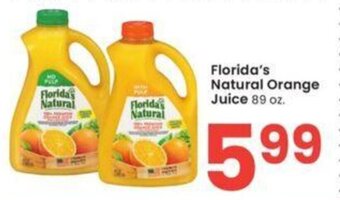 Albertsons Florida's Natural Orange Juice 89 oz. offer