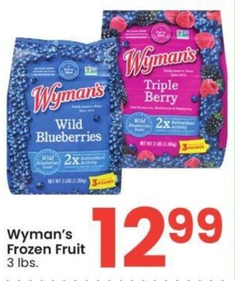 Albertsons Wyman's Frozen Fruit 3 lbs. offer
