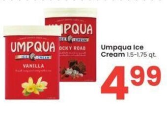 Albertsons Umpqua Ice Cream 1.5-1.75 qt. offer