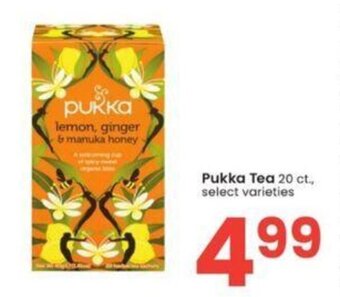 Albertsons Pukka Tea 20 ct. offer