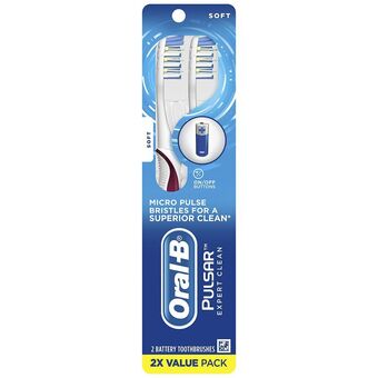 Walgreens Pulsar expert clean battery powered toothbrush offer
