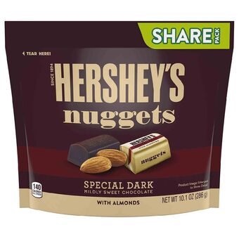 Walgreens Nuggets special dark with almonds candy offer