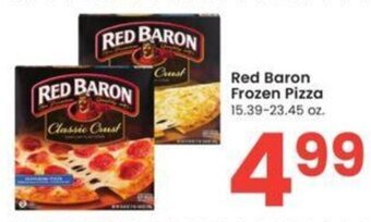 Albertsons Red Baron Frozen Pizza 15.39-23.45 Oz. offer