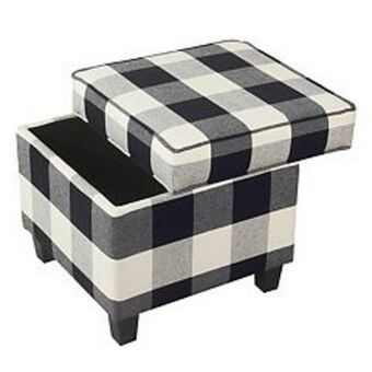 Kohl's Homepop cole classics square storage ottoman offer
