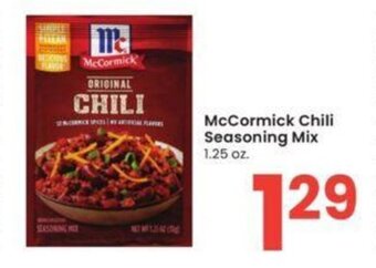 Albertsons McCormick Chili Seasoning Mix offer