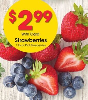 Kroger Strawberries offer