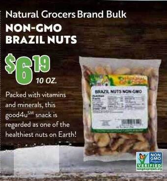 Natural Grocers Natural grocers brand bulk non-gmo brazil nuts offer