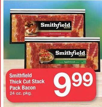 Safeway Smithfield thick cut stack pack bacon offer