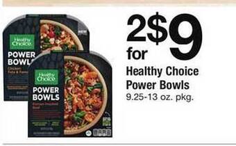 Safeway Healthy choice power bowls offer