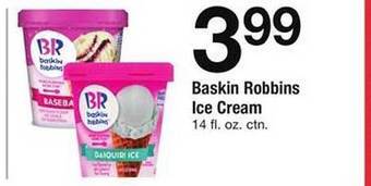 Safeway Baskin robbins ice cream offer