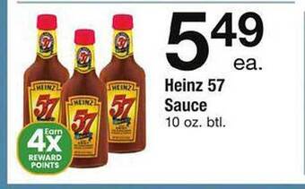 Safeway Heinz 57 sauce offer