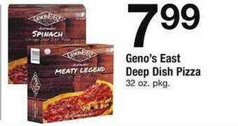 Safeway Geno's east deep dish pizza offer