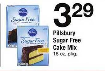 Safeway Pillsbury sugar free cake mix offer