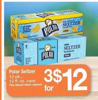 Safeway Polar seltzer offer