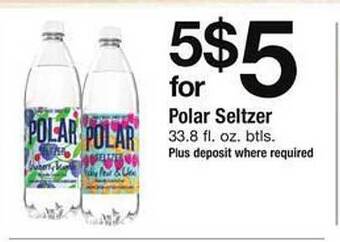 Safeway Polar seltzer offer