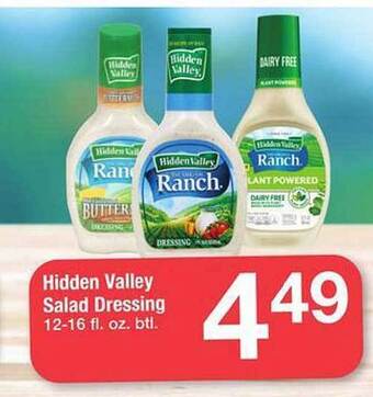 Safeway Hidden valley salad dressing offer