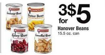 Safeway Hanover beans offer