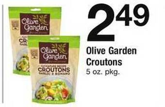 Safeway Olive garden croutons offer