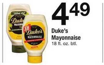 Safeway Duke's mayonnaise offer